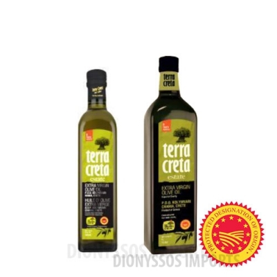 Оливковое масло Extra Virgin "Terra Creta"  1 л. стекло
