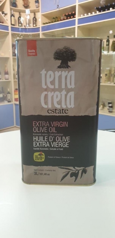 Оливковое масло Extra Virgin "Terra Creta"  3 л.